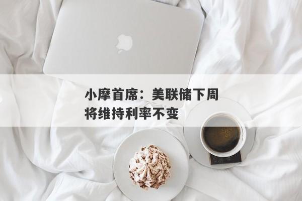 小摩首席：美联储下周将维持利率不变