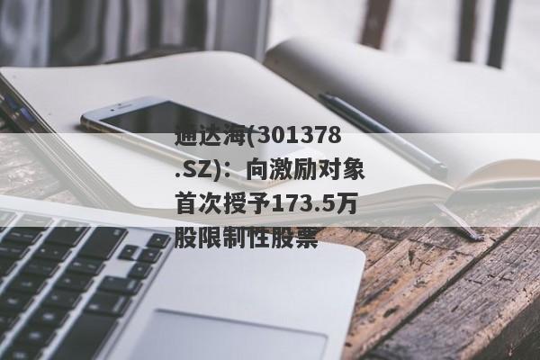 通达海(301378.SZ)：向激励对象首次授予173.5万股限制性股票