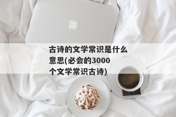 古诗的文学常识是什么意思(必会的3000个文学常识古诗)