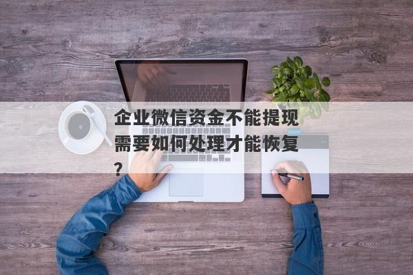 企业微信资金不能提现需要如何处理才能恢复？