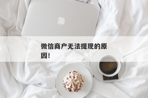 微信商户无法提现的原因！