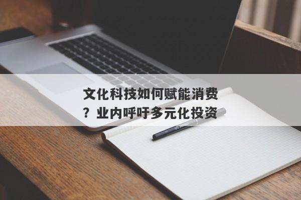 文化科技如何赋能消费？业内呼吁多元化投资