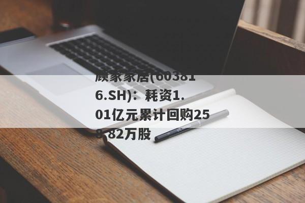 顾家家居(603816.SH)：耗资1.01亿元累计回购258.82万股