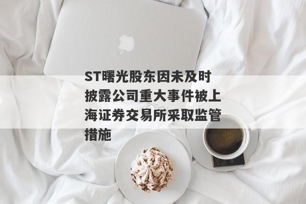 ST曙光股东因未及时披露公司重大事件被上海证券交易所采取监管措施