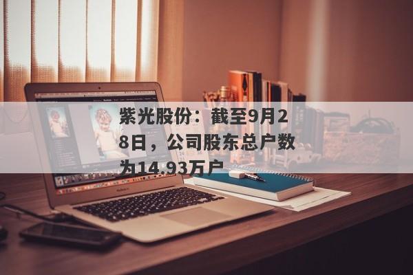 紫光股份：截至9月28日，公司股东总户数为14.93万户