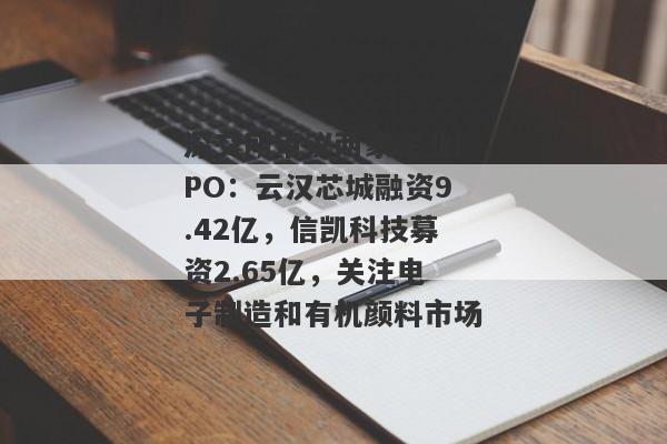 深交所审议两家企业IPO：云汉芯城融资9.42亿，信凯科技募资2.65亿，关注电子制造和有机颜料市场