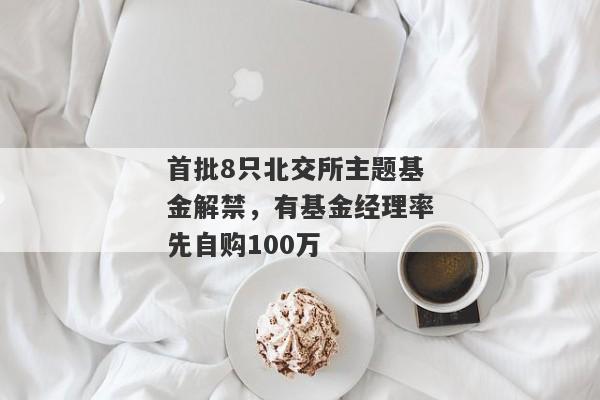 首批8只北交所主题基金解禁，有基金经理率先自购100万