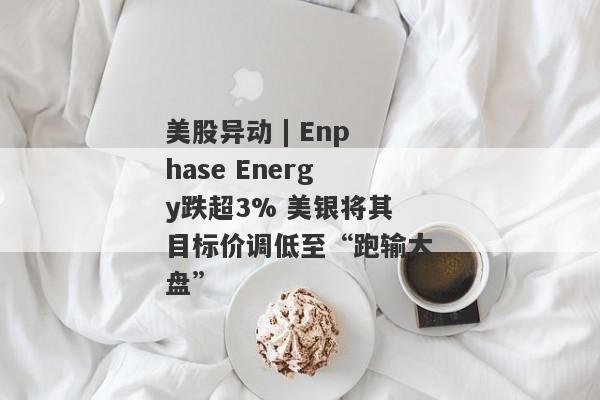 美股异动 | Enphase Energy跌超3% 美银将其目标价调低至“跑输大盘”