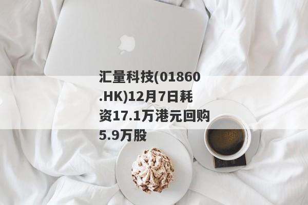 汇量科技(01860.HK)12月7日耗资17.1万港元回购5.9万股