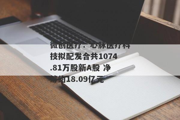 微创医疗：心脉医疗科技拟配发合共1074.81万股新A股 净筹约18.09亿元