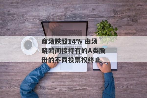 商汤跌超14% 由汤晓鸥间接持有的A类股份的不同投票权终止