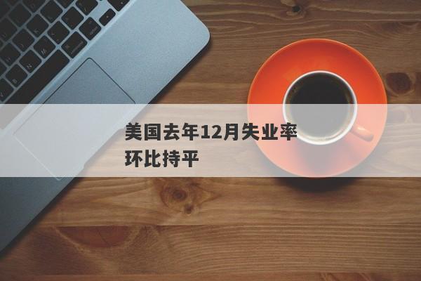 美国去年12月失业率环比持平