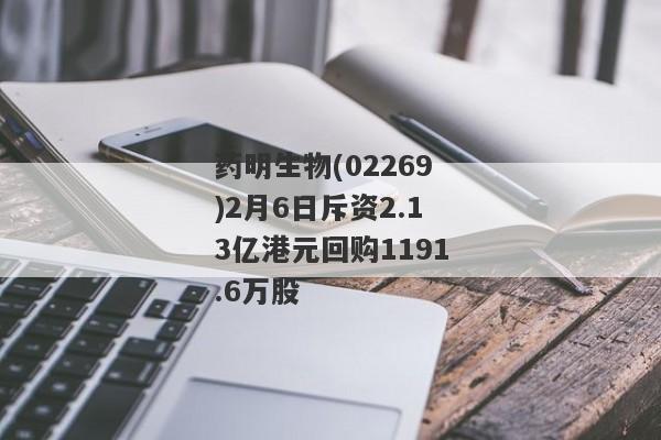 药明生物(02269)2月6日斥资2.13亿港元回购1191.6万股