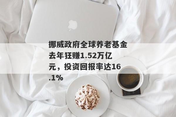 挪威政府全球养老基金去年狂赚1.52万亿元，投资回报率达16.1%