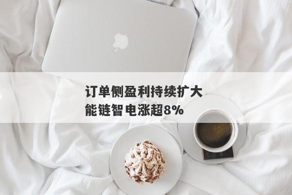 订单侧盈利持续扩大 能链智电涨超8%